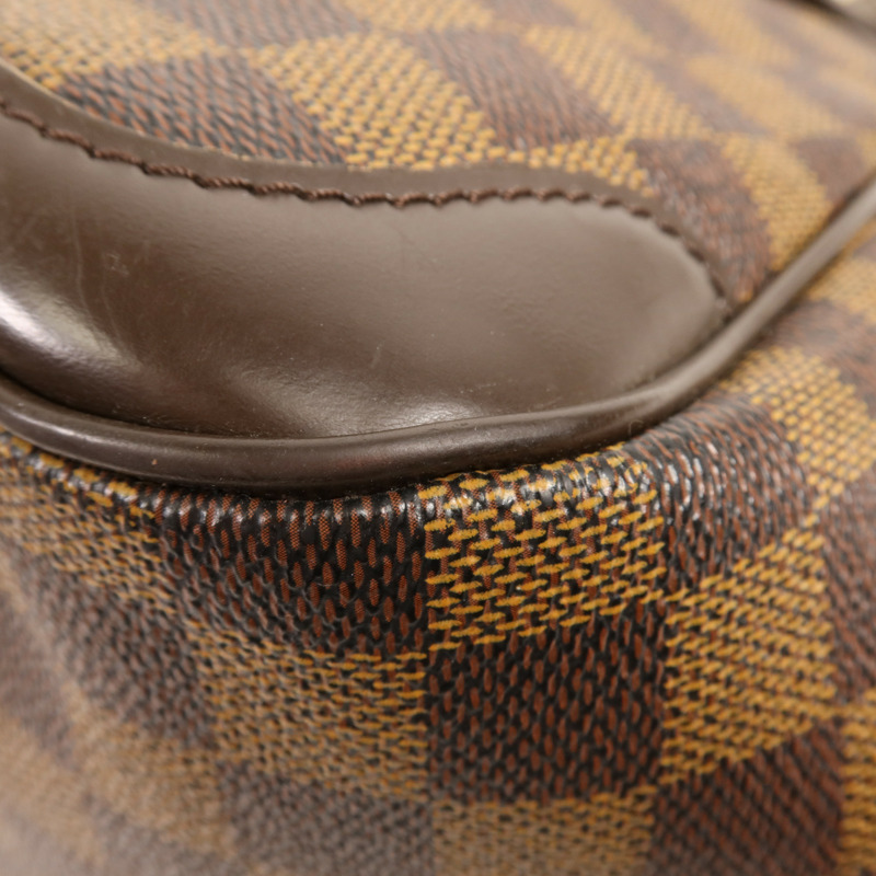 LOUIS VUITTON Damier Verona MM金扣肩背袋-5