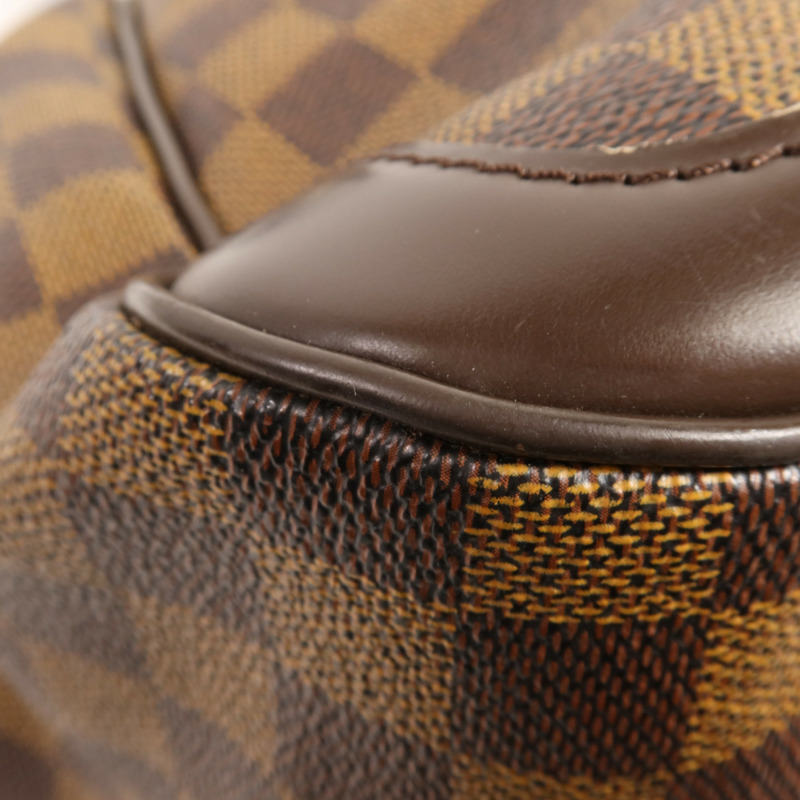 LOUIS VUITTON Damier Verona MM金扣肩背袋-6