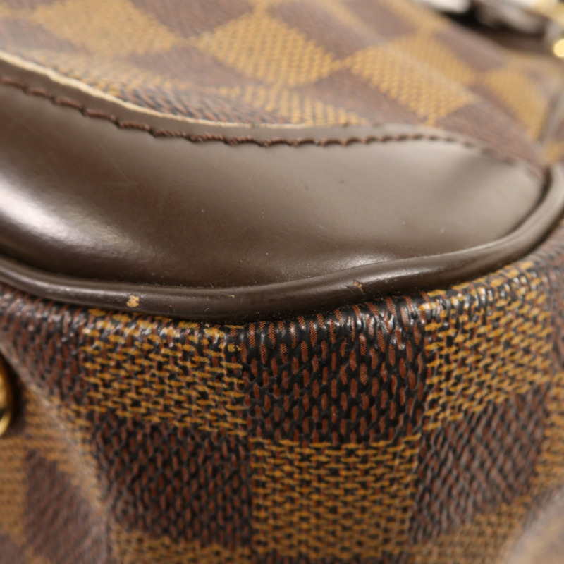 LOUIS VUITTON Damier Verona MM金扣肩背袋-7