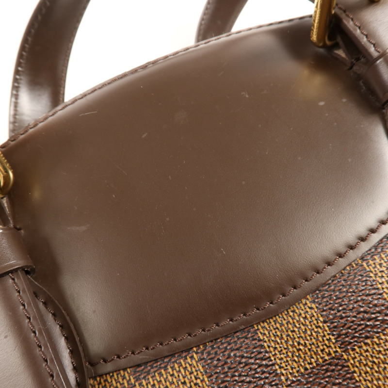 LOUIS VUITTON Damier Verona MM金扣肩背袋-12