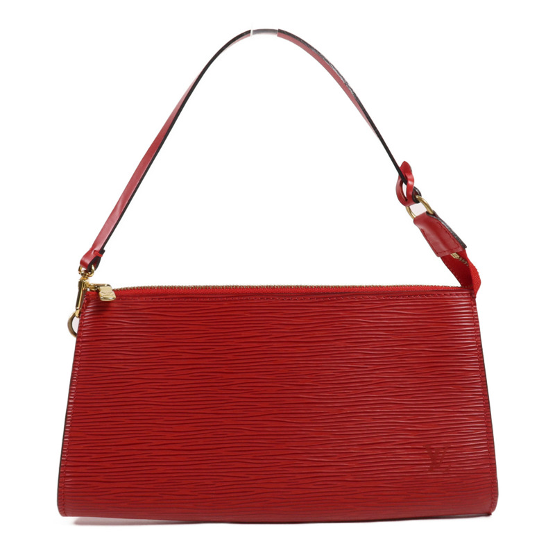 LOUIS VUITTON Epi Pochette Accessories金扣手挽袋-0