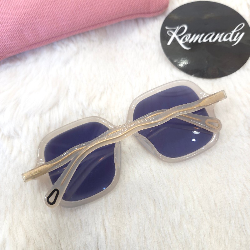 Chloe 膠框太陽眼鏡 藍-1