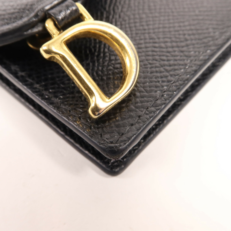 Dior 牛皮皮革Card Case金扣卡片套-8