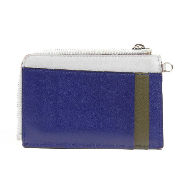 Dior 牛皮皮革Card Case銀扣卡片套-1