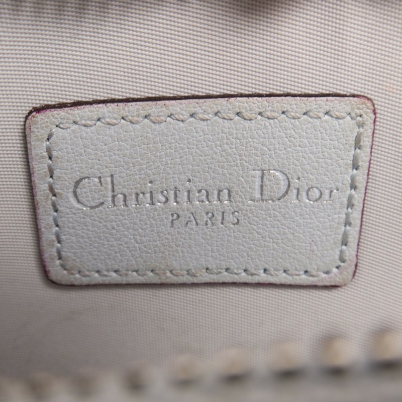 Dior 牛皮皮革Card Case銀扣卡片套-5