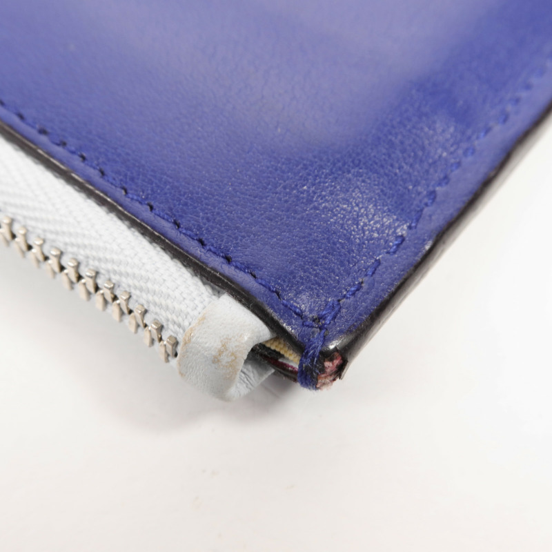 Dior 牛皮皮革Card Case銀扣卡片套-10