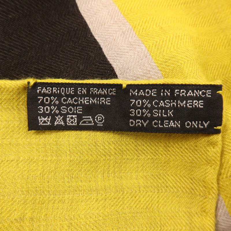 HERMES 羊絨/絲質Scarf圍巾-7