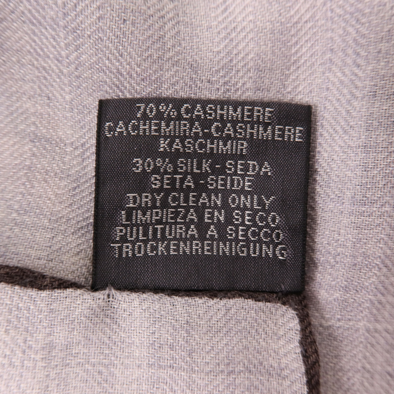 HERMES 羊絨/絲質Scarf圍巾-8