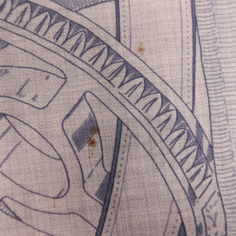 HERMES 羊絨/絲質Scarf圍巾-10