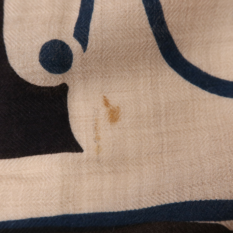 HERMES 羊絨/絲質Scarf圍巾-8