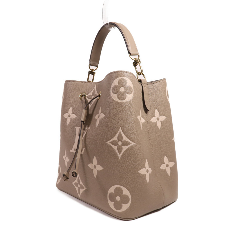 LOUIS VUITTON Monogram Empreinte Neo Noe MM金扣手挽肩背兩用袋-2