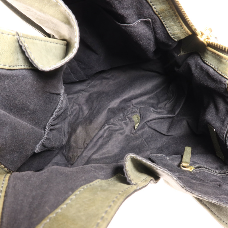 GIVENCHY 牛皮皮革Tote Bag金扣手挽袋-9