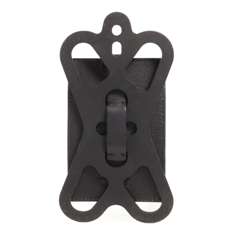 Salvatore Ferragamo 牛皮皮革Card Case銀扣卡片套-1