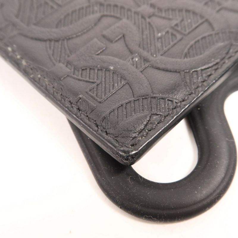 Salvatore Ferragamo 牛皮皮革Card Case銀扣卡片套-7