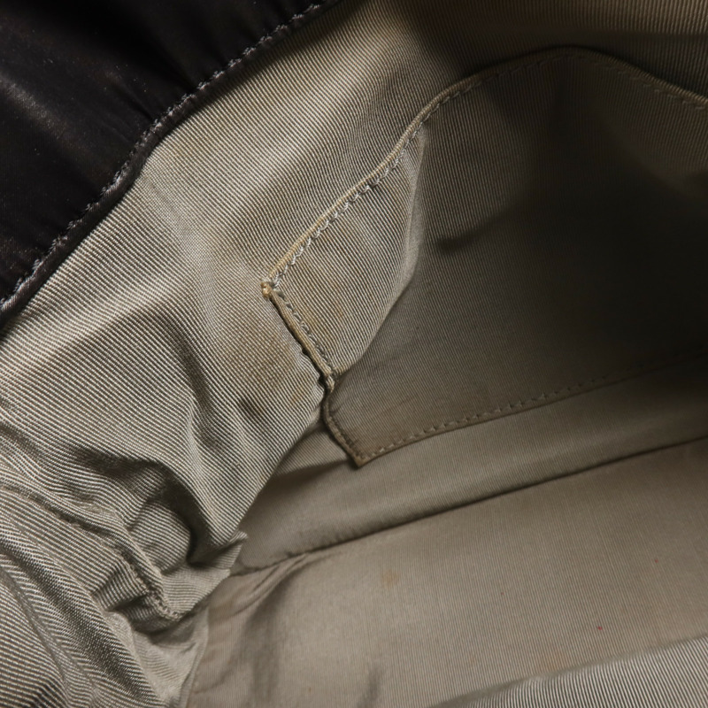 CHANEL 尼龍Shoulder Bag銀扣鏈帶肩背袋-16