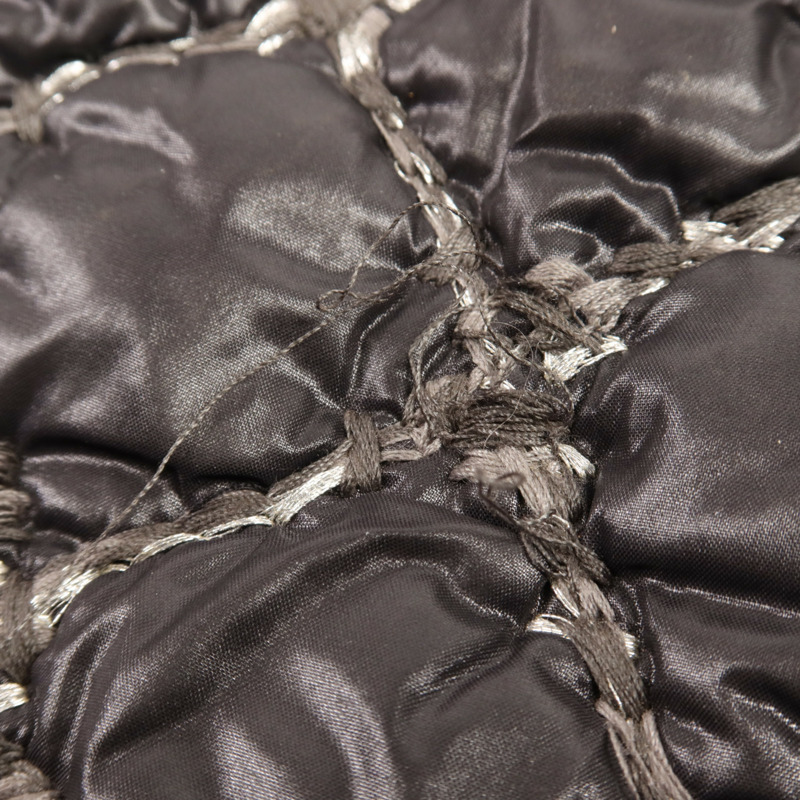 CHANEL 尼龍Shoulder Bag銀扣鏈帶肩背袋-18