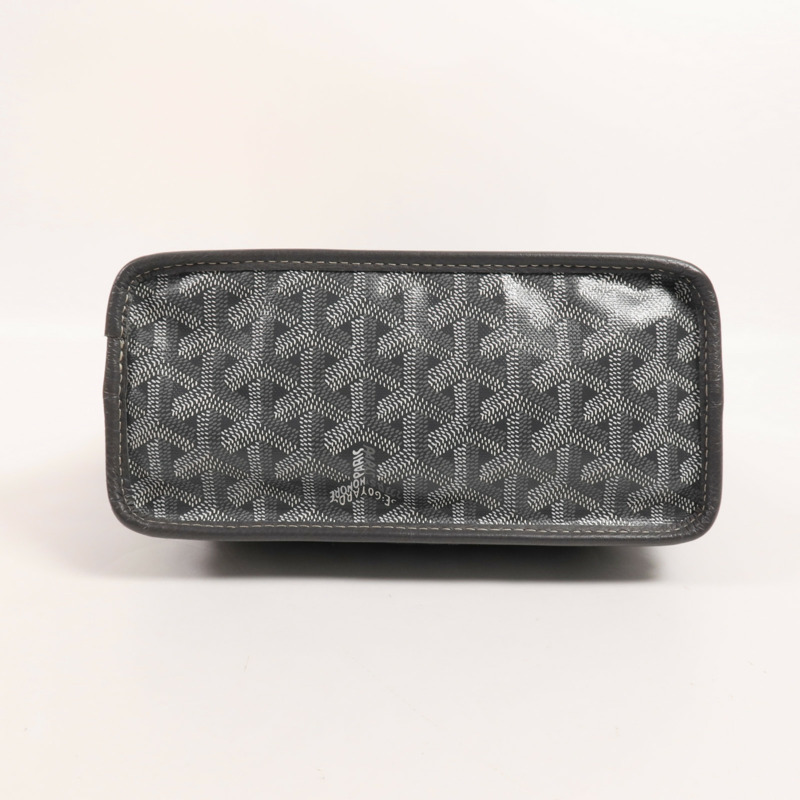 GOYARD 塗層帆布Anjou Mini銀扣手挽袋-3