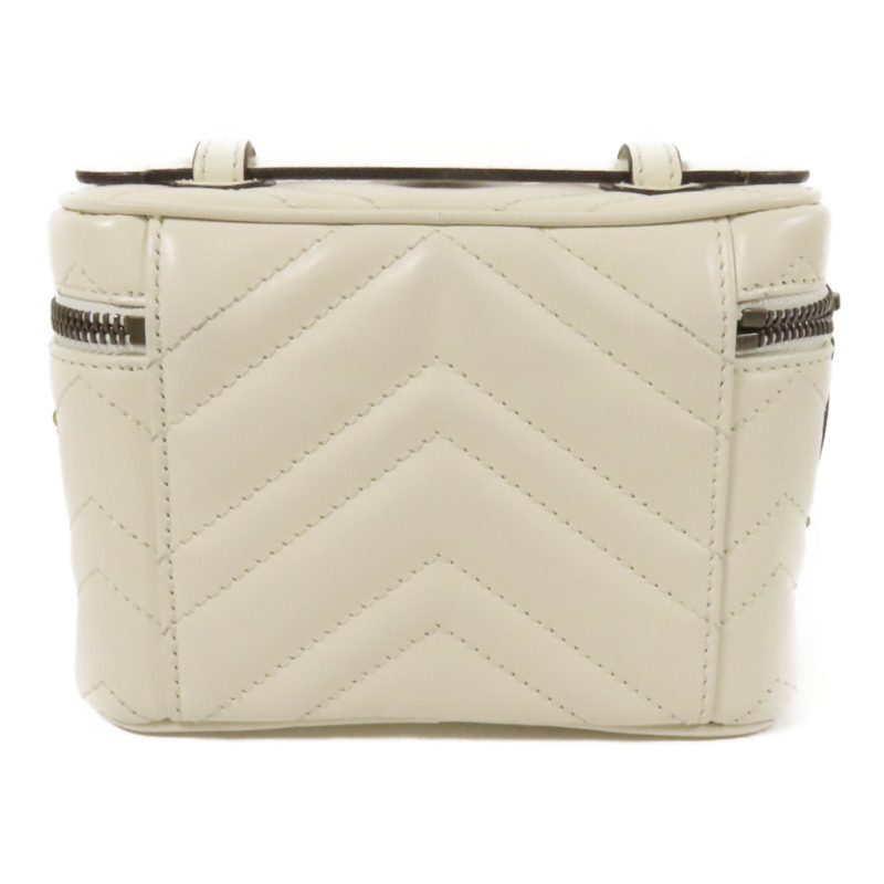 GUCCI 牛皮皮革GG Marmont金扣扣手挽肩背兩用袋-1