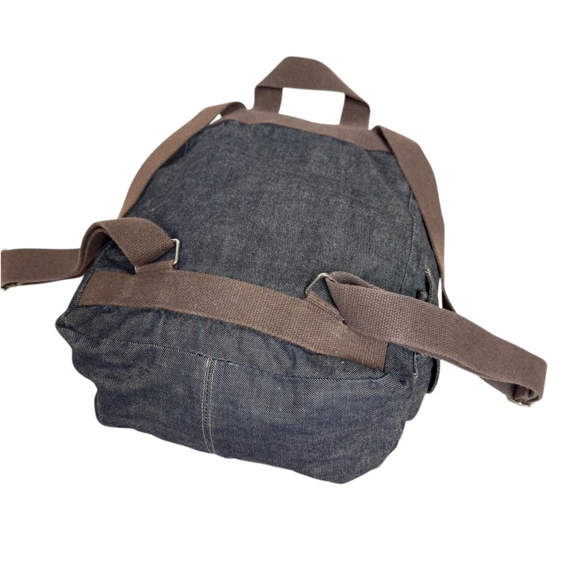 D&G Dolce & Gabbana 牛仔 毛毛 背包-13