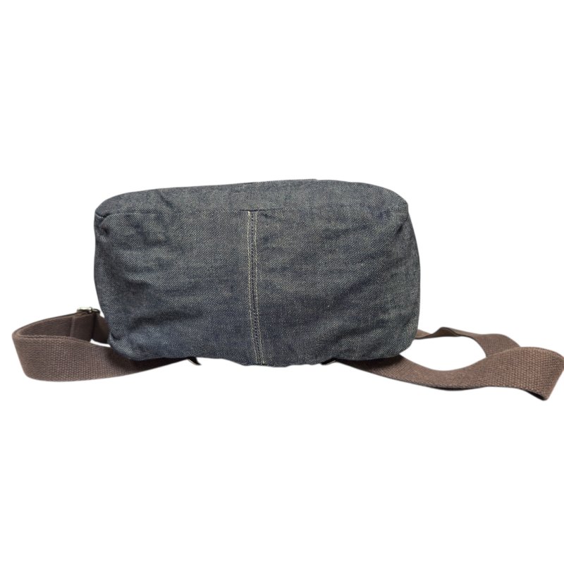 D&G Dolce & Gabbana 牛仔 毛毛 背包-14