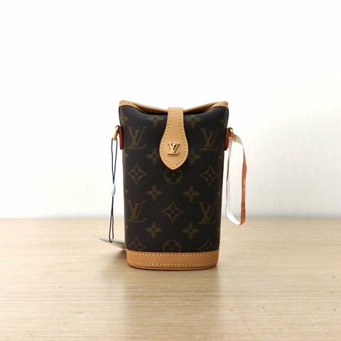LOUIS VUITTON Foldme薯條包老花PVC晶片肩背包