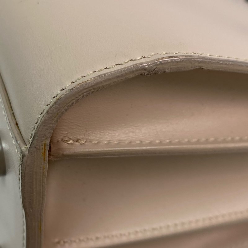 △ Saint Laurent 聖羅蘭 Nude Pink Calfskin And Python Embossed Calfskin 2 Way Bag 裸粉色小牛皮和仿蛇紋壓紋小牛皮兩用袋 - 257020051-9