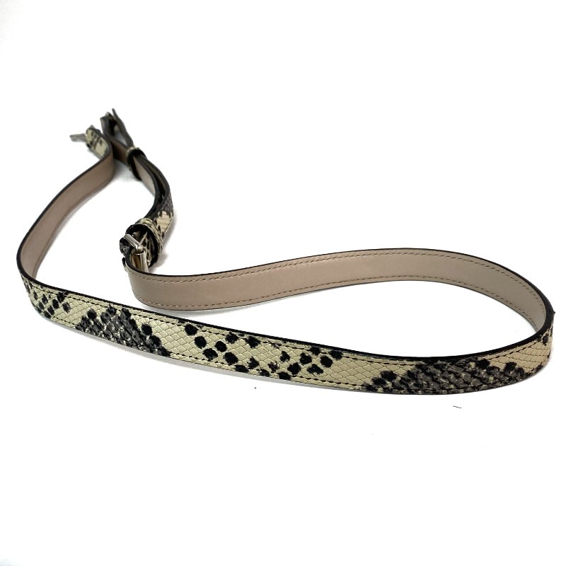 △ Saint Laurent 聖羅蘭 Nude Pink Calfskin And Python Embossed Calfskin 2 Way Bag 裸粉色小牛皮和仿蛇紋壓紋小牛皮兩用袋 - 257020051-22