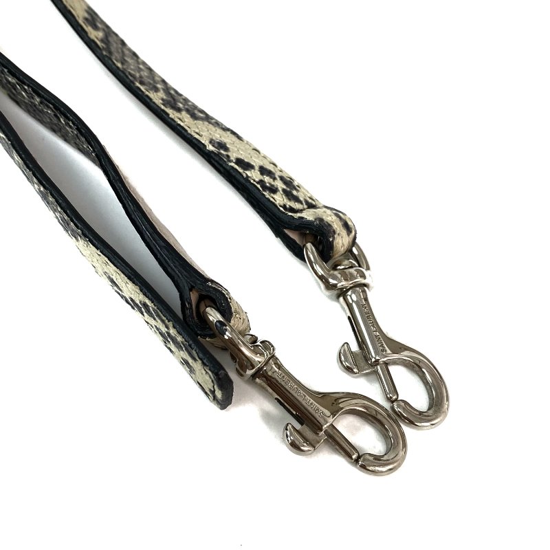 △ Saint Laurent 聖羅蘭 Nude Pink Calfskin And Python Embossed Calfskin 2 Way Bag 裸粉色小牛皮和仿蛇紋壓紋小牛皮兩用袋 - 257020051-23