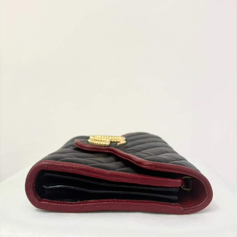 GUCCI黑油蠟皮螺紋WOC-3