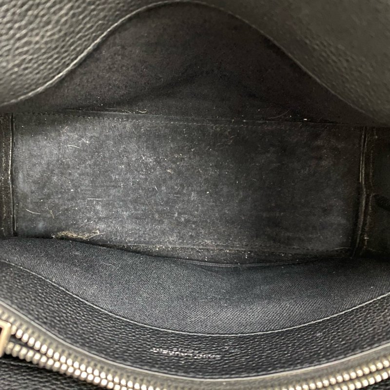 ☆ Saint Laurent 聖羅蘭 Black Calfskin Sac De Jour 2Way Bag 黑色小牛皮兩用袋 - 257020684-15