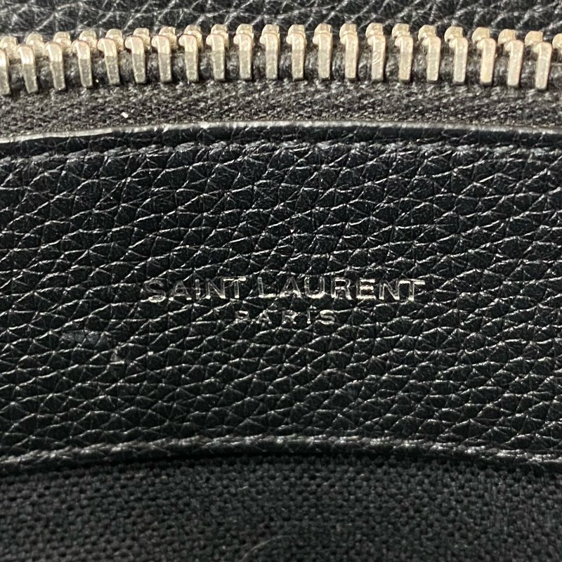 ☆ Saint Laurent 聖羅蘭 Black Calfskin Sac De Jour 2Way Bag 黑色小牛皮兩用袋 - 257020684-16