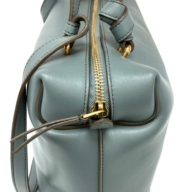 ☆ Celine 思琳 Blue Calfskin Soft Cube 2Way Bag 藍色小牛皮兩用袋 - 257020735-5