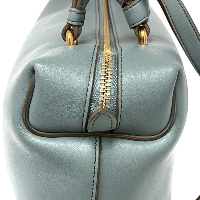 ☆ Celine 思琳 Blue Calfskin Soft Cube 2Way Bag 藍色小牛皮兩用袋 - 257020735-6