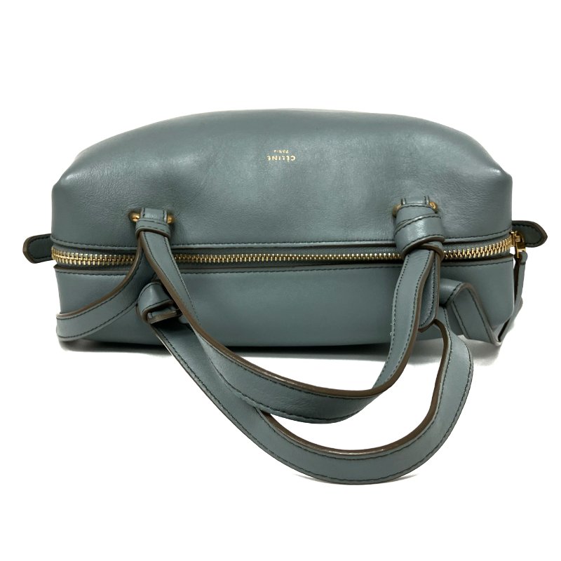 ☆ Celine 思琳 Blue Calfskin Soft Cube 2Way Bag 藍色小牛皮兩用袋 - 257020735-8