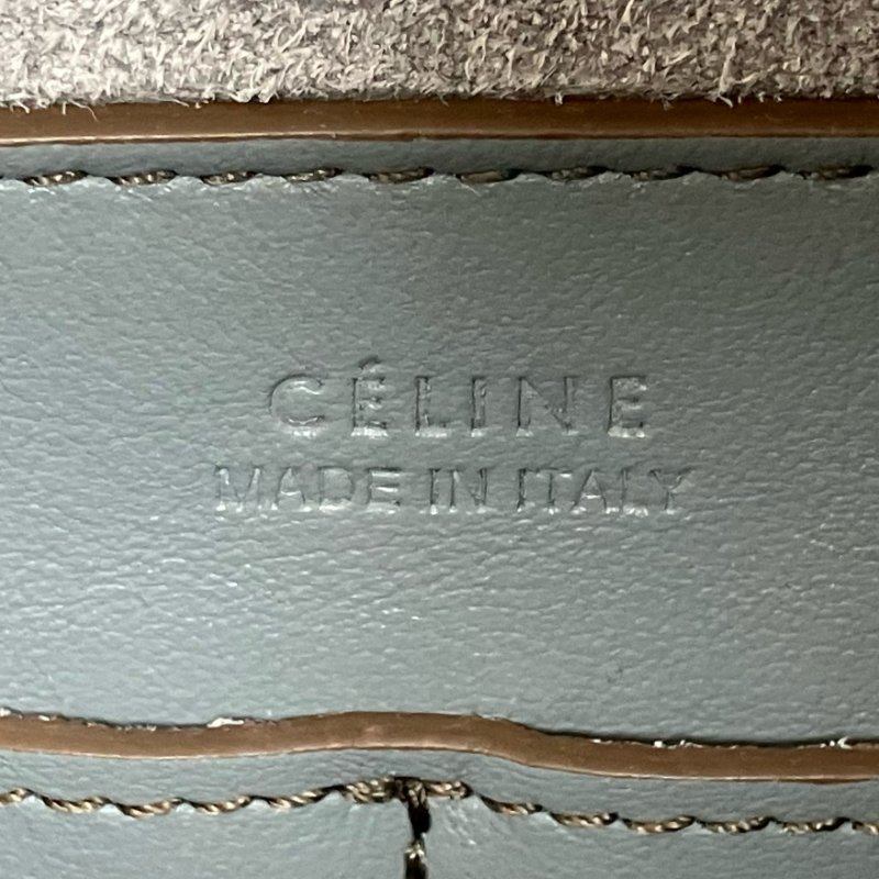 ☆ Celine 思琳 Blue Calfskin Soft Cube 2Way Bag 藍色小牛皮兩用袋 - 257020735-16