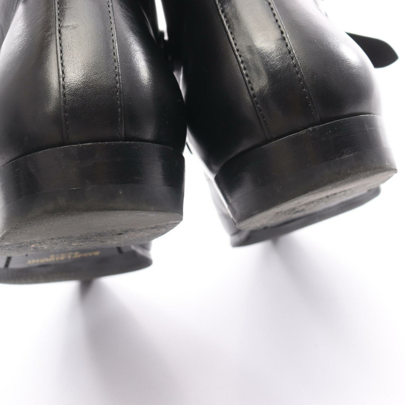 聖羅蘭巴黎男士黑色真皮靴 #41 二手-7