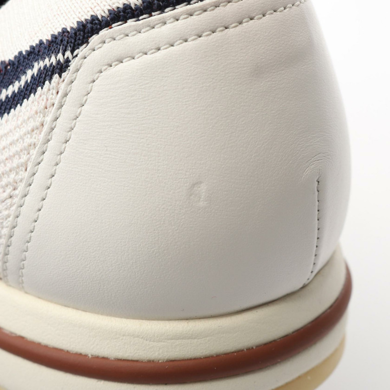 Loro Piana Flexy Walk 女士白色織品運動鞋 #40-6