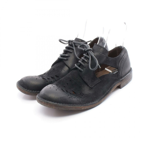 DOLCE & GABBANA 夏季平底涼鞋，黑色真皮，8.5碼，二手女鞋