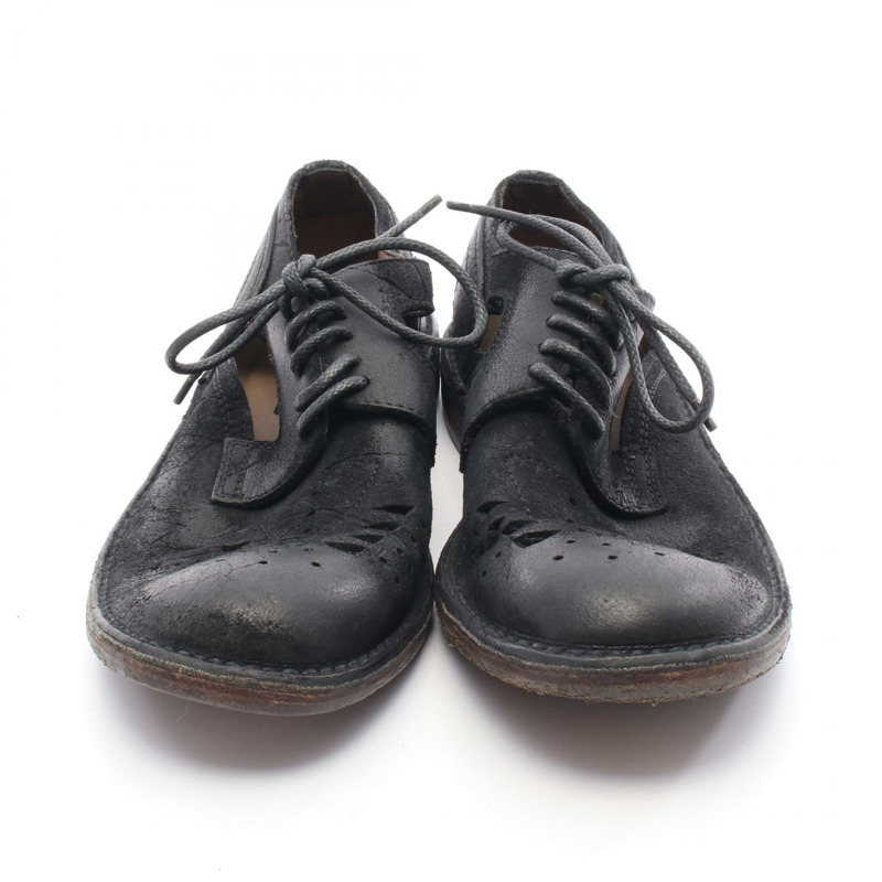 DOLCE & GABBANA 夏季平底涼鞋,黑色真皮,8.5碼,二手女鞋-6