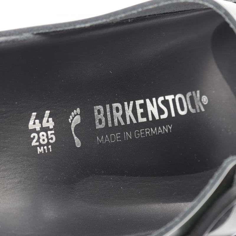 VALENTINO GARAVANI × BIRKENSTOC VLTN logo 涼鞋 皮革 卡其色 多色 #44 男款-5