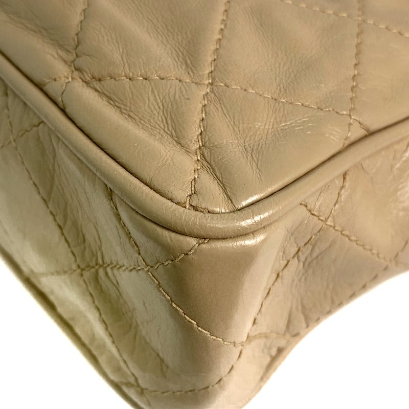 △ Chanel 香奈兒 Beige Lambskin Gold Tone Metal Chain Shoulder Bag #0 淺褐色小羊皮金色金屬鎖鏈肩背袋#0 - 257020737-8