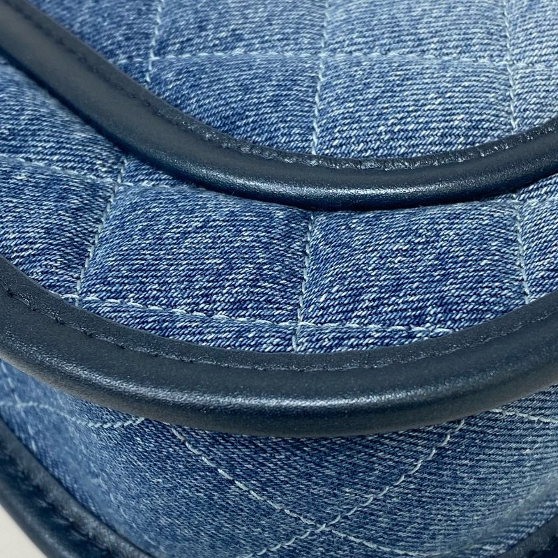 △ Chanel 香奈兒 Hobo Blue Denim Gold Tone Metal Chain 2Way Bag AS4532B 藍色牛仔布金色金屬鏈條兩用袋 AS4532B -257020493-11