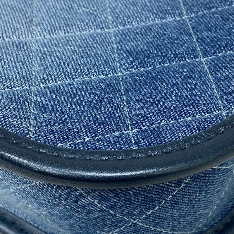 △ Chanel 香奈兒 Hobo Blue Denim Gold Tone Metal Chain 2Way Bag AS4532B 藍色牛仔布金色金屬鏈條兩用袋 AS4532B -257020493-12