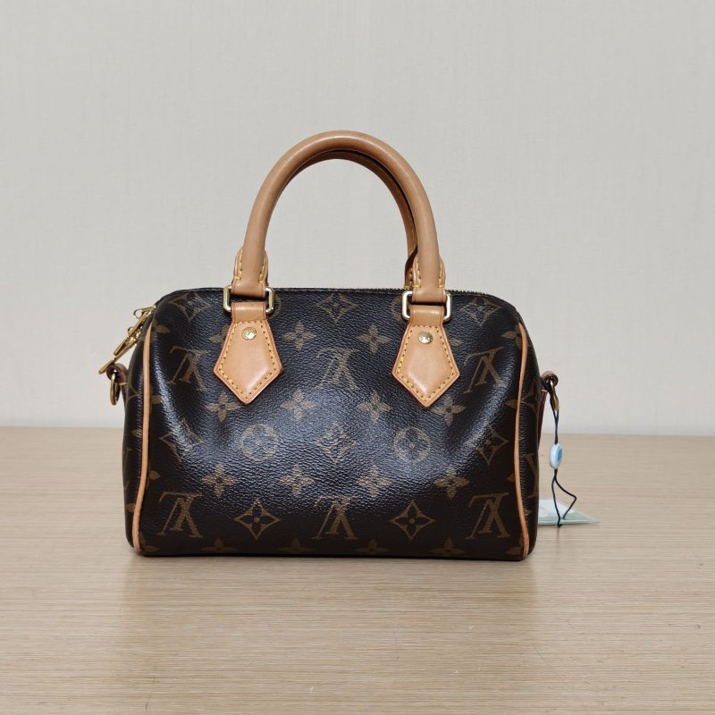 LOUIS VUITTON Sp20可拆卸桃紅寬肩帶老花PVC晶片肩背包-2