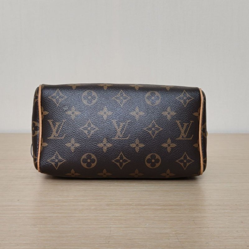 LOUIS VUITTON Sp20可拆卸桃紅寬肩帶老花PVC晶片肩背包-4