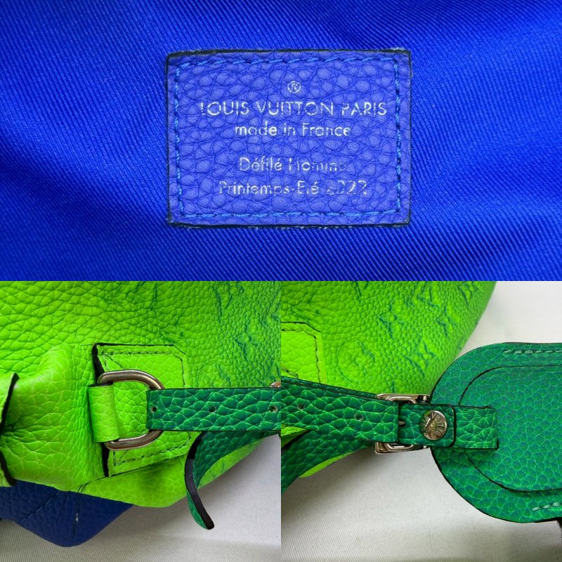 LV x Virgil Abloh漸層幻彩雙肩後背包-6