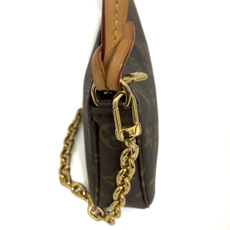 △ Louis Vuitton 路易威登 Brown Coated Canvas Monogram 2Way Bag M82766 啡色塗層帆布經典花紋兩用袋 M82766 -257021494-7