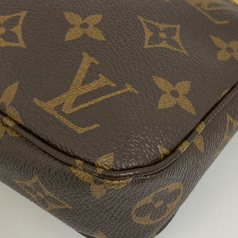 △ Louis Vuitton 路易威登 Brown Coated Canvas Monogram 2Way Bag M82766 啡色塗層帆布經典花紋兩用袋 M82766 -257021494-11