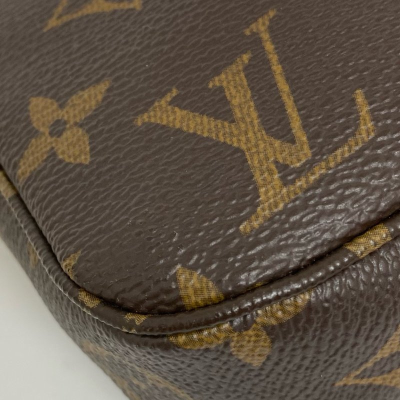 △ Louis Vuitton 路易威登 Brown Coated Canvas Monogram 2Way Bag M82766 啡色塗層帆布經典花紋兩用袋 M82766 -257021494-14