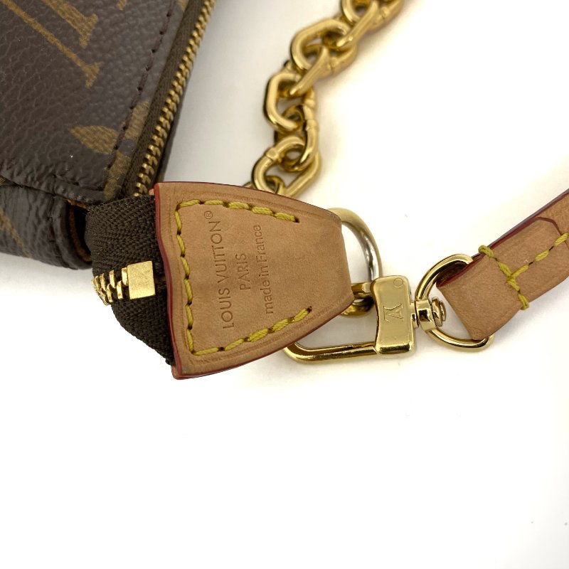 △ Louis Vuitton 路易威登 Brown Coated Canvas Monogram 2Way Bag M82766 啡色塗層帆布經典花紋兩用袋 M82766 -257021494-17